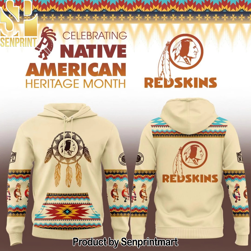 Special 2025 Native American Heritage Washington Redskins Hoodie – Sports Fan Outfit 2226