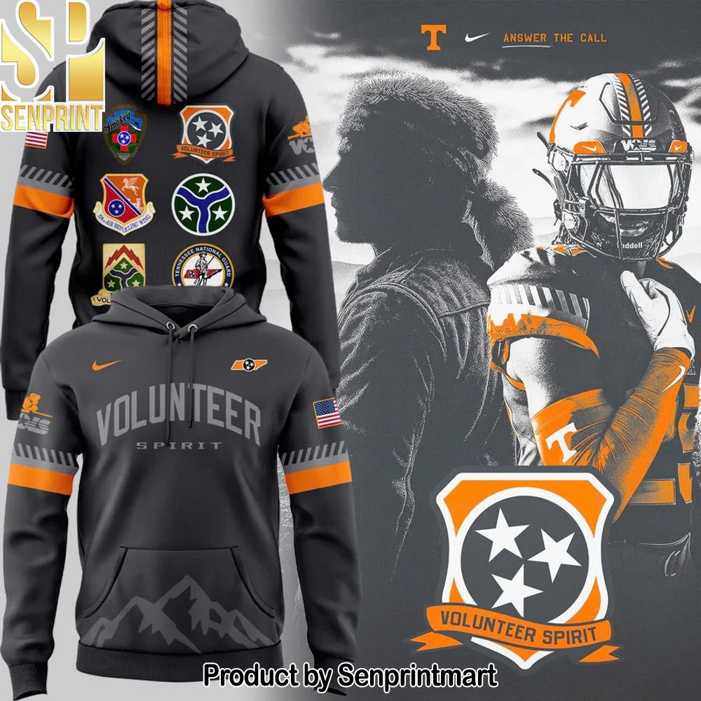 Special 2025 Smoke Grey Volunteer Spirit Tennessee Football Hoodie – Sports Fan Outfit 3129