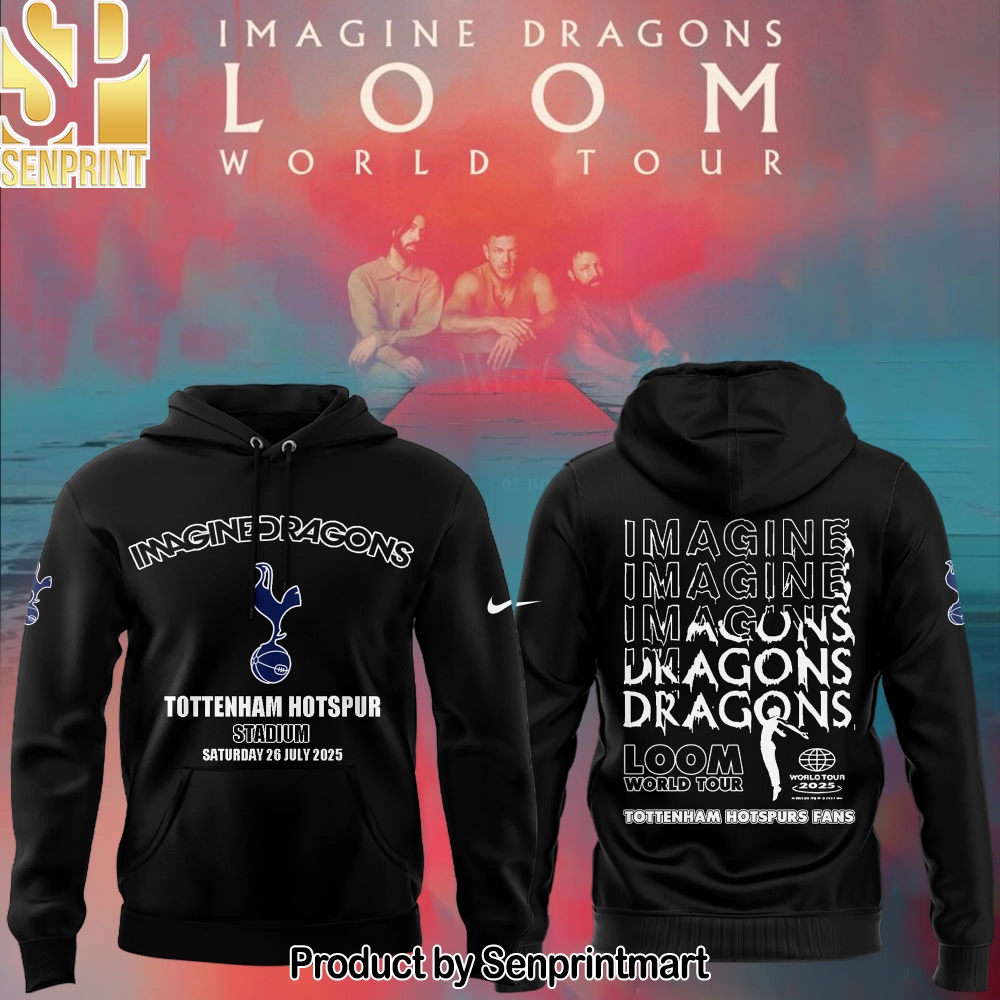 Special New Edition Tottenham Hotspur x Imagine Dragons Hoodie 2025 – Sports Fan Outfit 2847