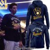 Special New October Baseball Old Patch Post Season 2025 Navy Hoodie – Sports Fan Outfit 3962