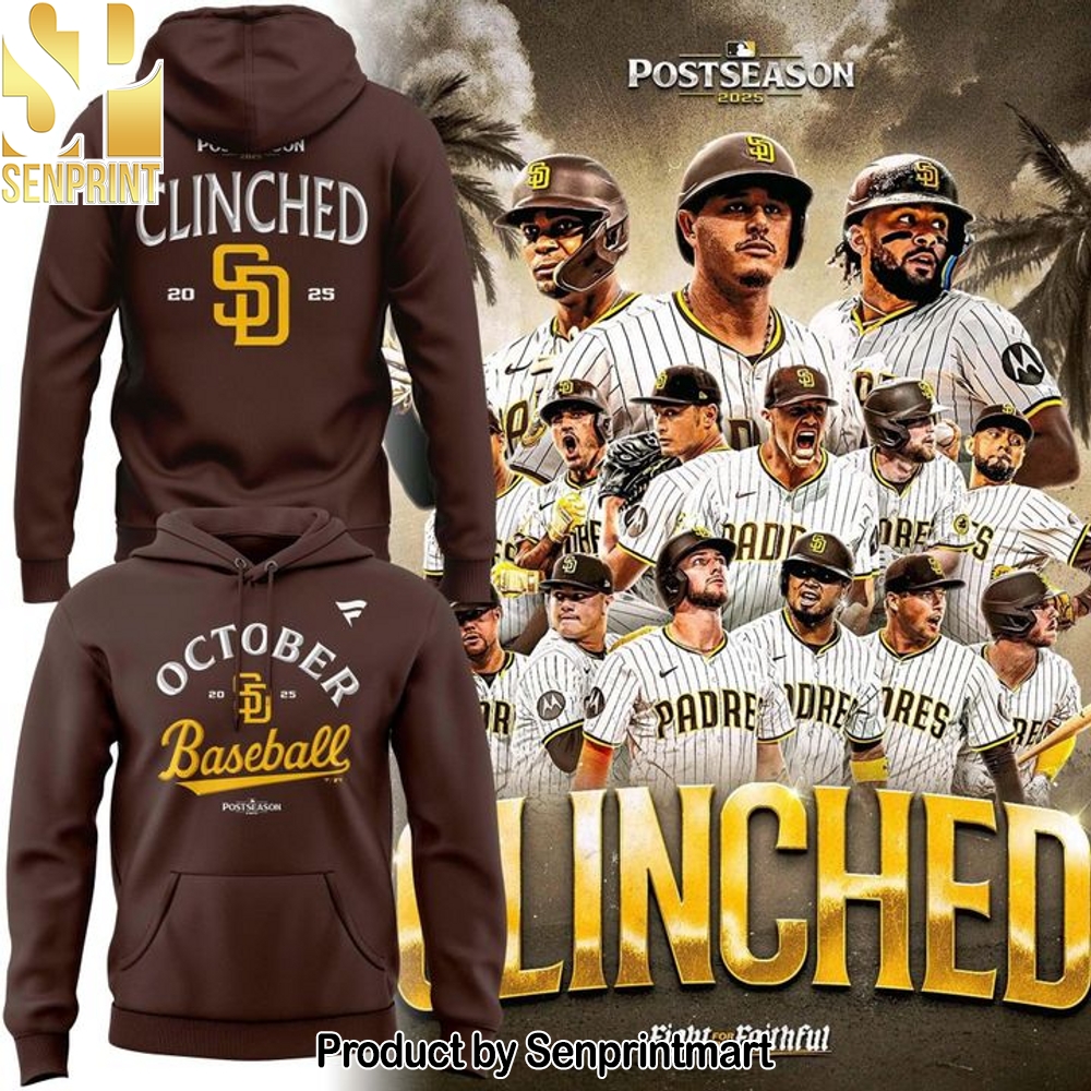 Speical Edition Padres October Baseball 2025 Hoodie – Sports Fan Outfit 1765