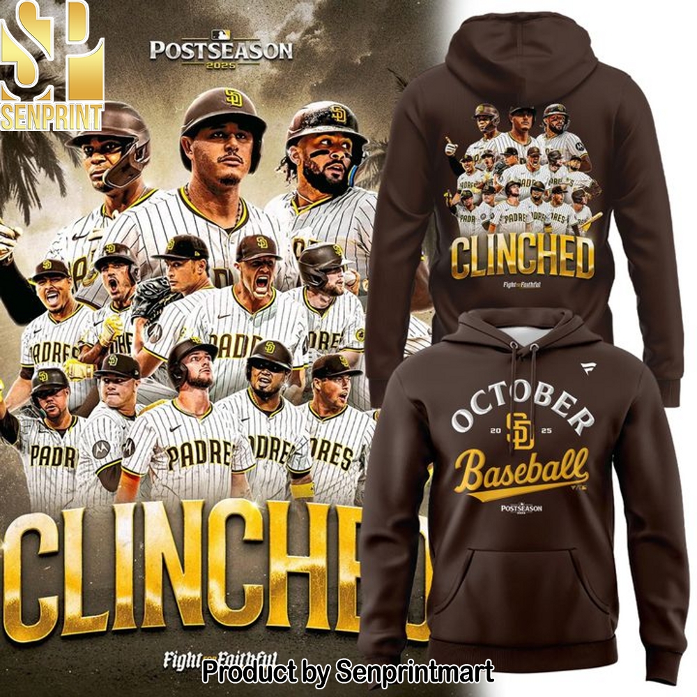 Speical Edition Padres October Baseball 2025 Hoodie – Sports Fan Outfit 2014