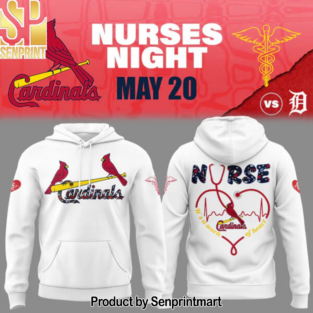 St. Louis Cardinals NURSES NIGHT Hoodie – Sports Fan Outfit 2791