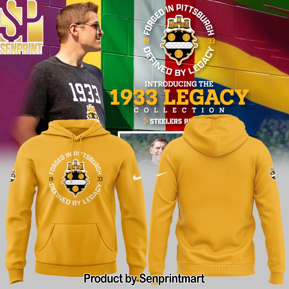 Steelers The 1933 Legacy Collection Hoodie – Sports Fan Outfit 1752