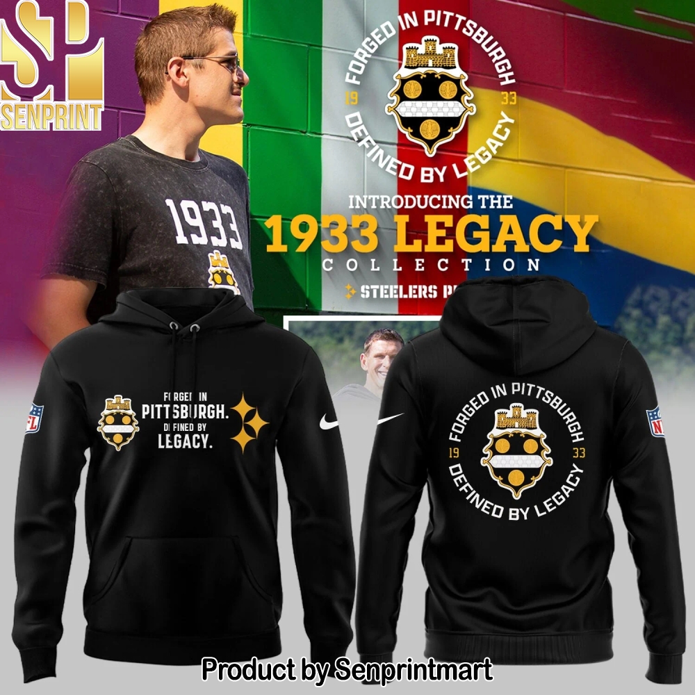 Steelers The 1933 Legacy Collection Hoodie – Sports Fan Outfit 1895