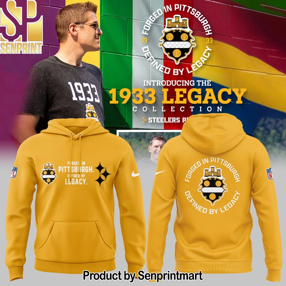 Steelers The 1933 Legacy Collection Hoodie – Sports Fan Outfit 1910