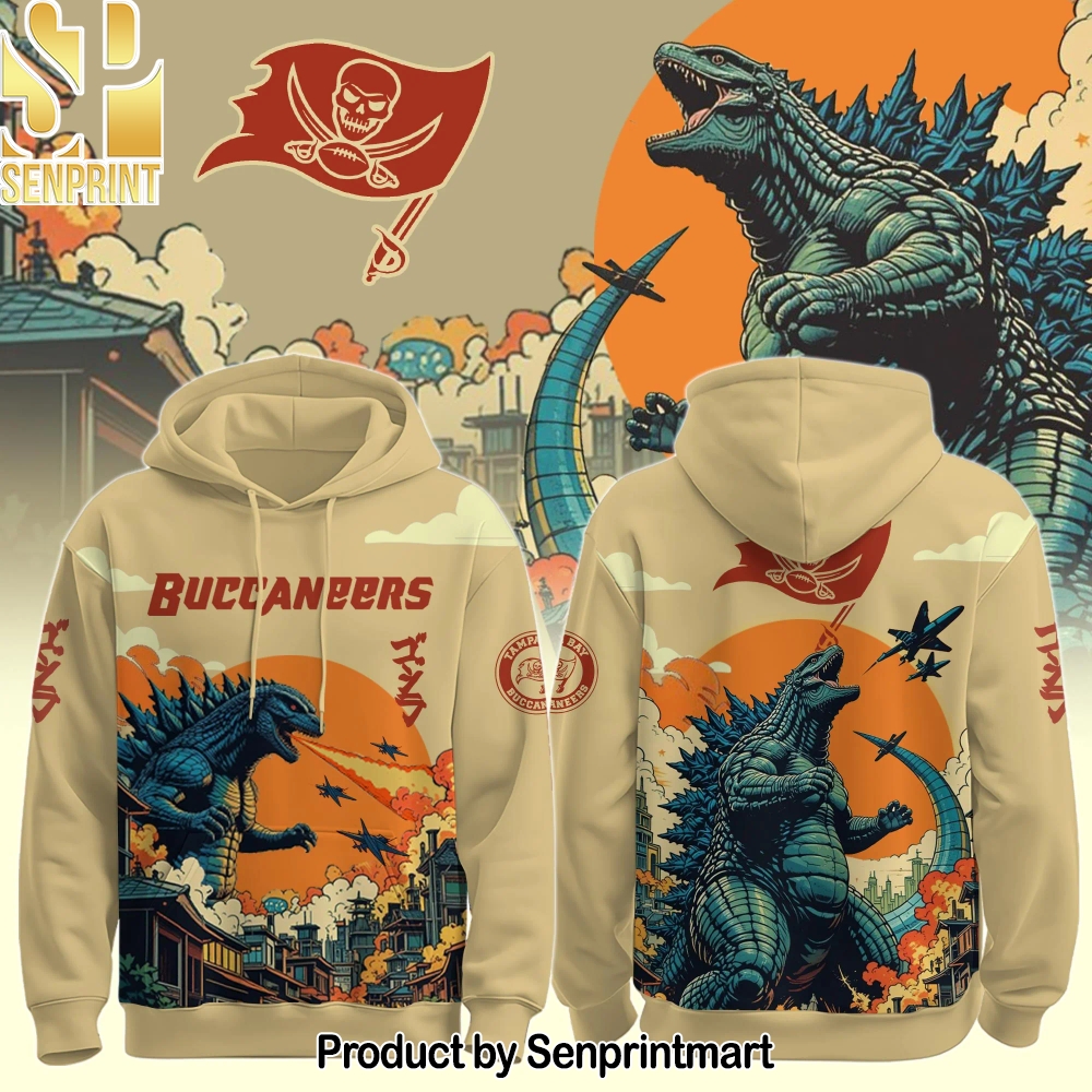 Tampa Bay Buccaneers Special Godzilla Hoodie – Sports Fan Outfit 2177