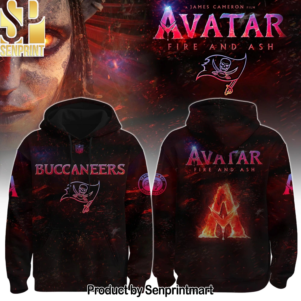 Tampa Bay Buccaneers x Avatar 3 _Fire and Ash_ Unisex 3D Shirt – Sports Fan Outfit 4222