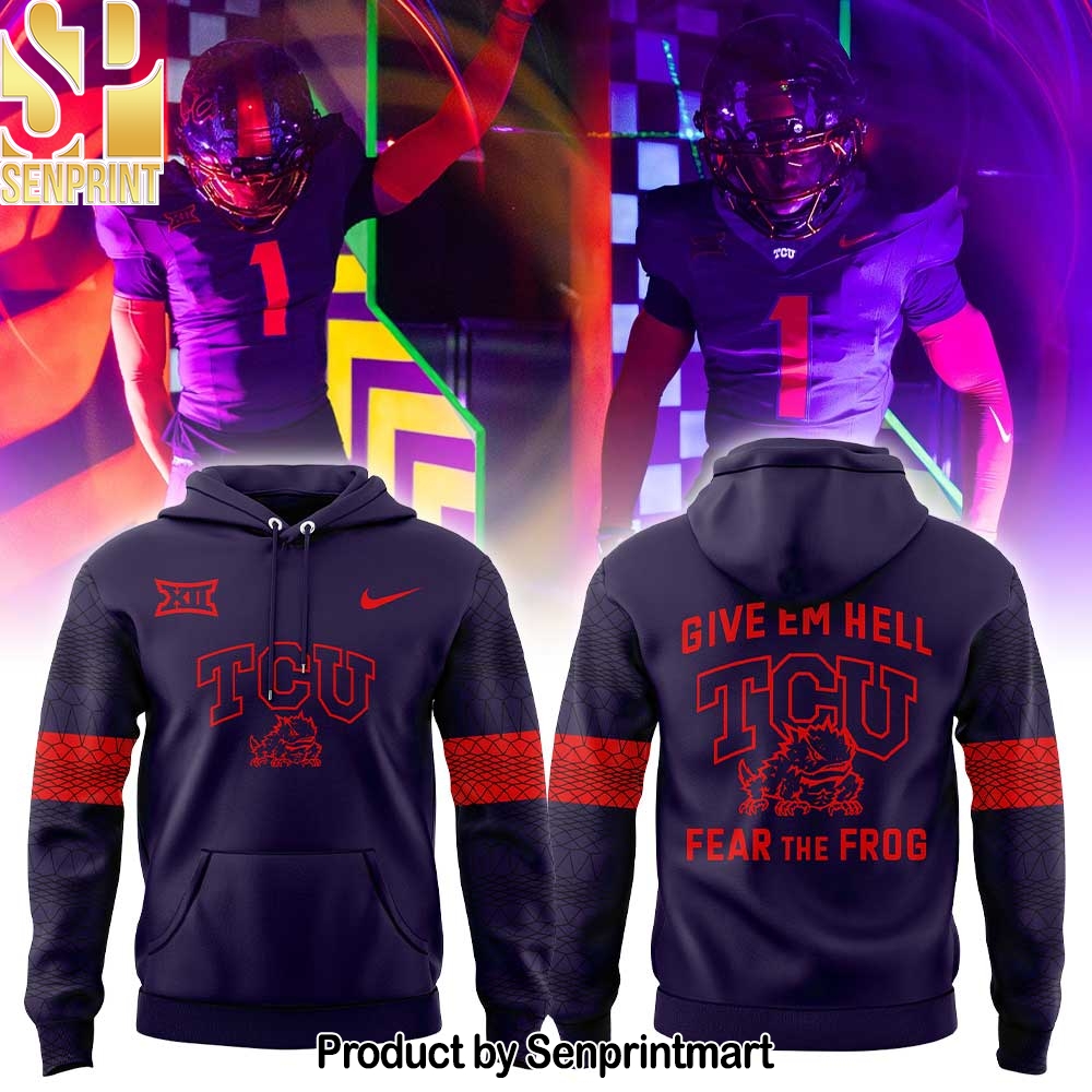 TCU Give em Hell, Fear the Frog Unisex Shirt – Sports Fan Outfit 3787