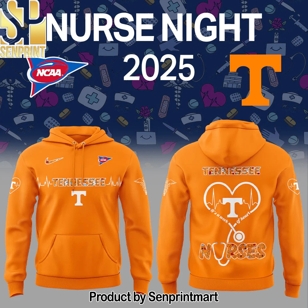 Tennessee Football NURSES NIGHT 2025 Hoodie – Sports Fan Outfit 2398