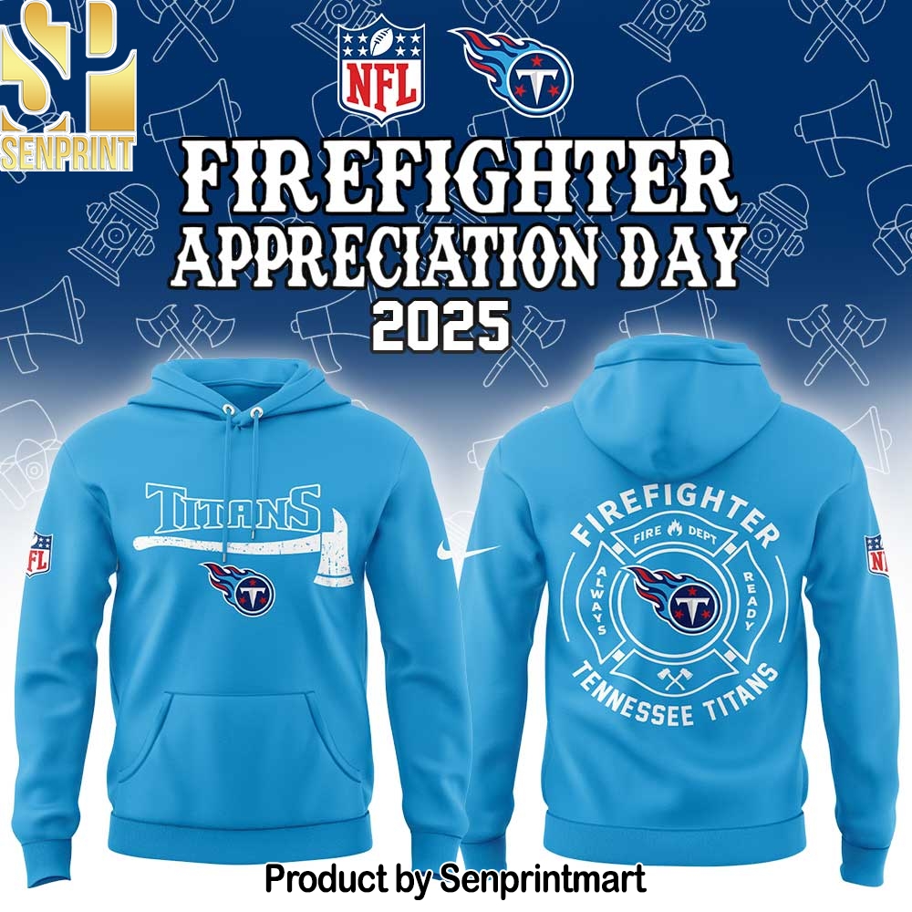 Tennessee Titans Firefighter Application Limited Unisex Shirt – Sports Fan Outfit 1610