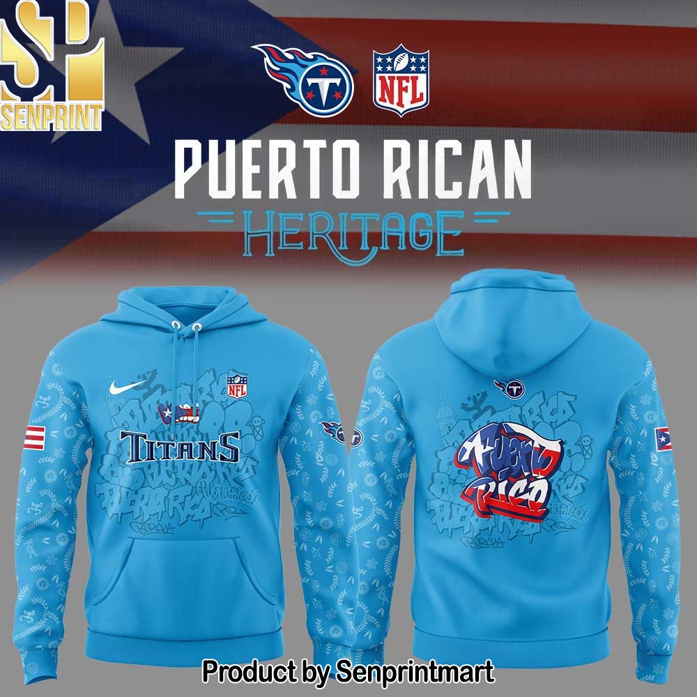 Tennessee Titans Puerto Rican Heritage Unisex Shirt – Sports Fan Outfit 1389