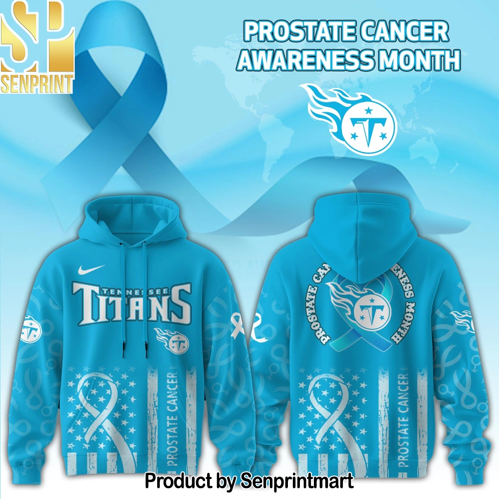 Tennessee Titans x Prostate Cancer Awareness Hoodie Edition – Sports Fan Outfit 1539