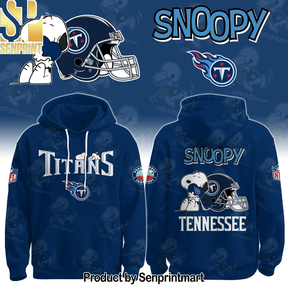 Tennessee Titans x Snoopy Hoodie Unisex Shirt – Sports Fan Outfit 1334