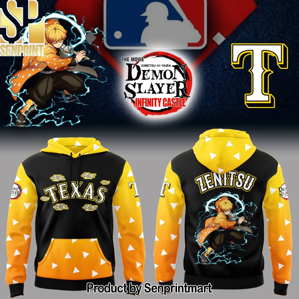 Texas Rangers Zenitsu Hoodie – Sports Fan Outfit 1719