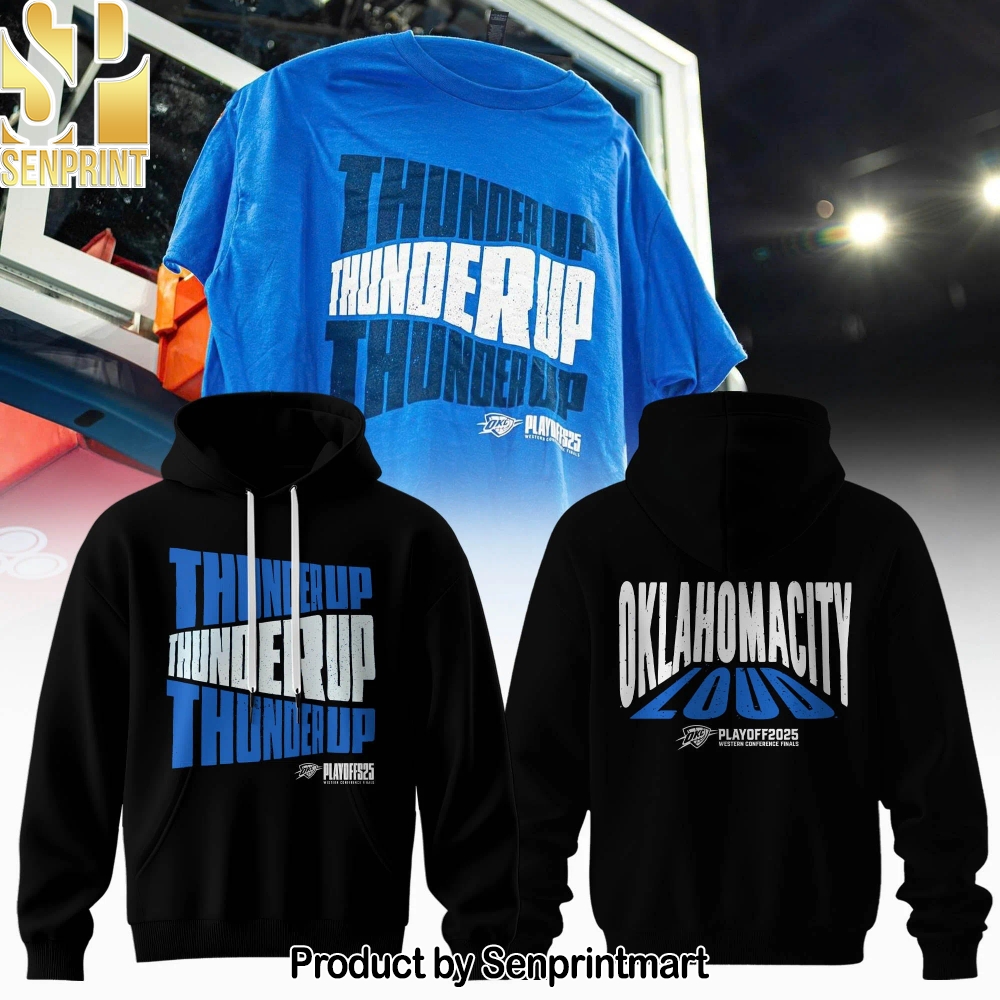 The 2025 Oklahoma City Thunder playoff Hoodie – Sports Fan Outfit 1871