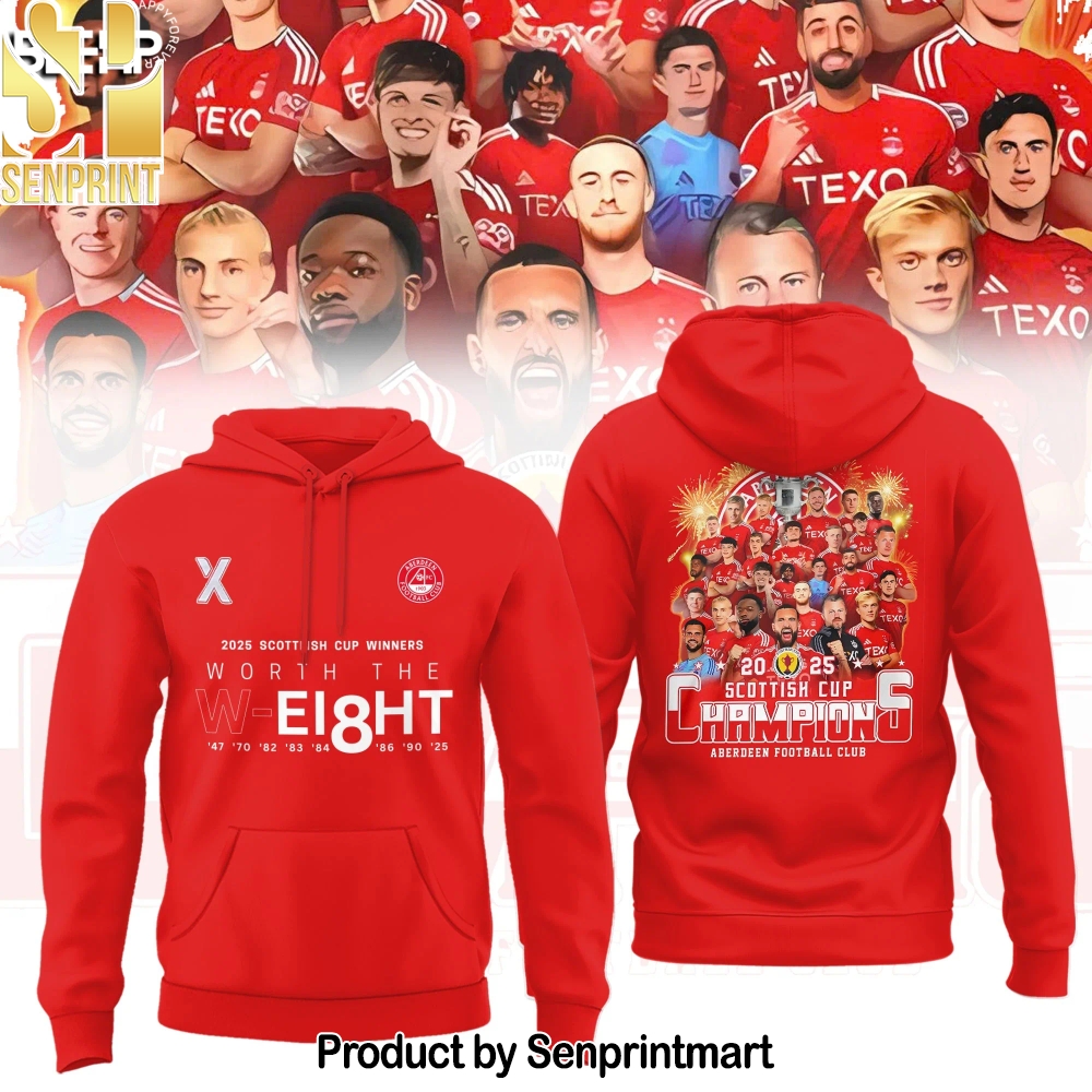 The Champions of Scotland – Aberdeen 2025 Hoodie – Sports Fan Outfit 2330