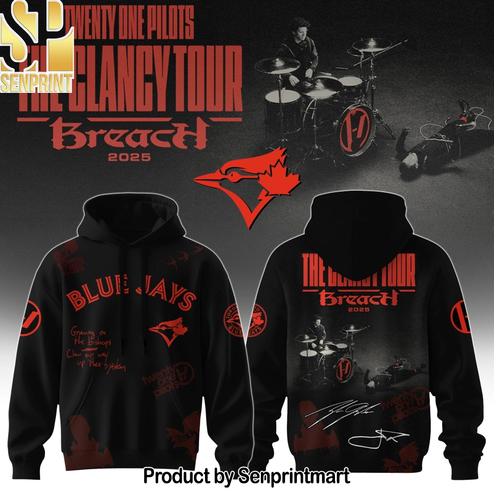 TOR x Twenty One Pilots The Glancy Tour 2025 Hoodie Limited Edition – Sports Fan Outfit 3623