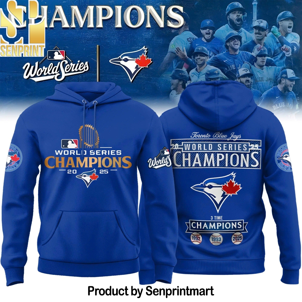 Toronto Blue Jays 2025 World Series Champions Unisex Shirt – Sports Fan Outfit 3243