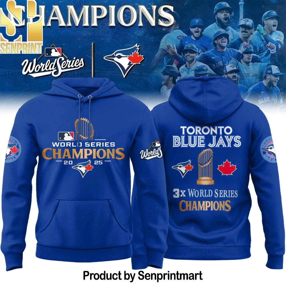 Toronto Blue Jays 2025 World Series Champions Unisex Shirt – Sports Fan Outfit 3422