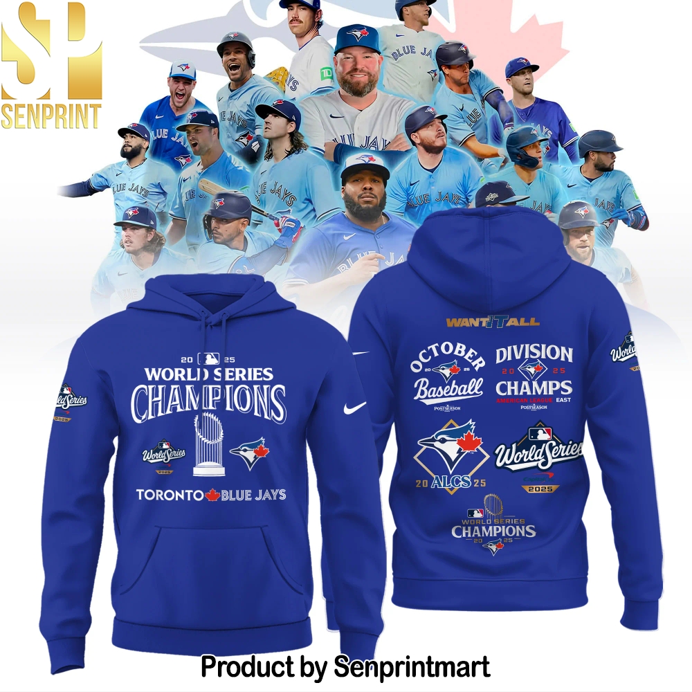 Toronto Blue Jays 2025 World Series Champions Unisex Shirt – Sports Fan Outfit 3751