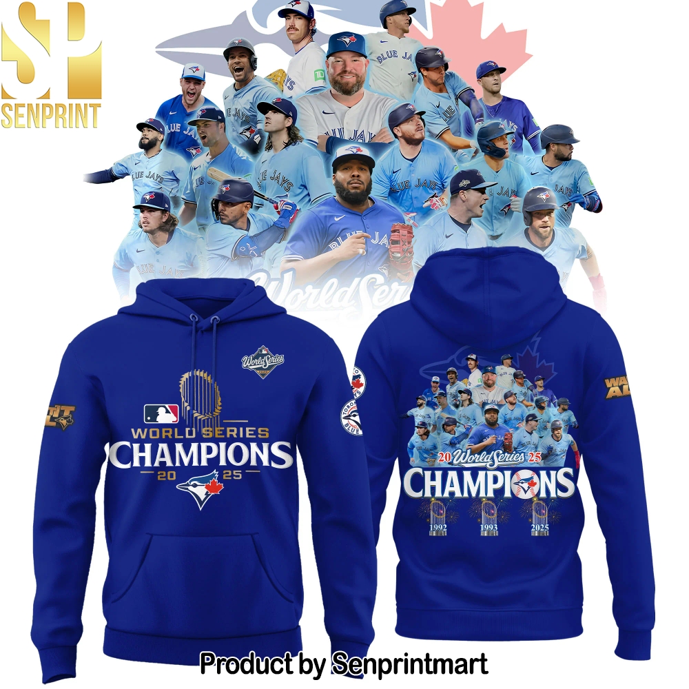 Toronto Blue Jays 2025 World Series Champions Unisex Shirt – Sports Fan Outfit 3817