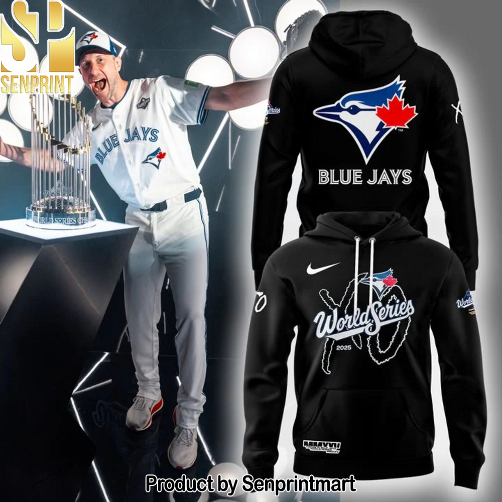 Toronto Blue Jays x MLB Fall Classic 2025 Legacy Hoodie Black – Sports Fan Outfit 3256