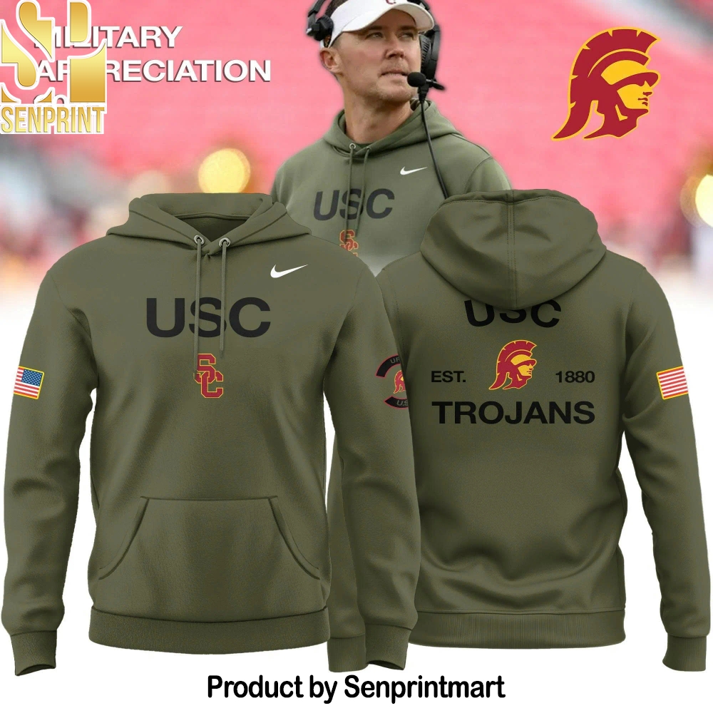 USC Trojans Military Appreciation 2025 Special Hoodie – Sports Fan Outfit 2149