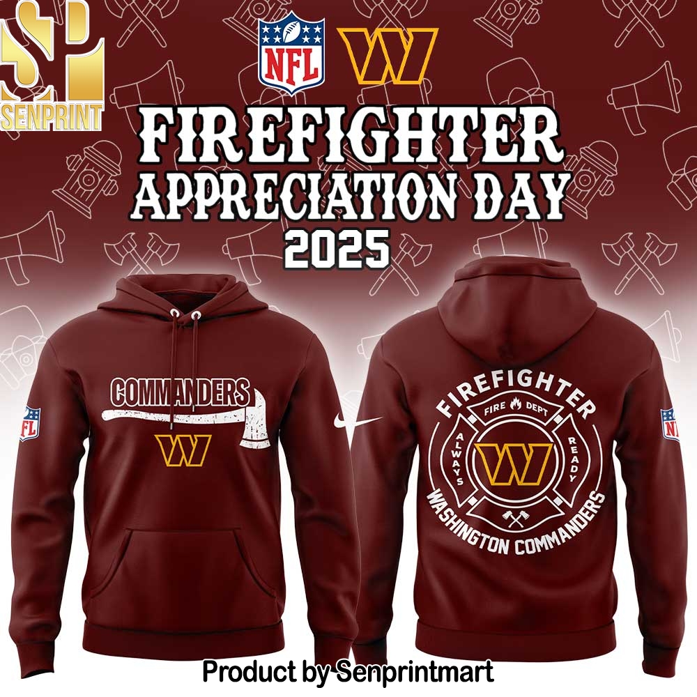 Washington Commanders Firefighter Application Limited Unisex Shirt – Sports Fan Outfit 1438