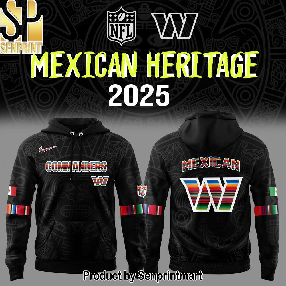 Washington Commanders Mexican Heritage Unisex Shirt – Sports Fan Outfit 1670