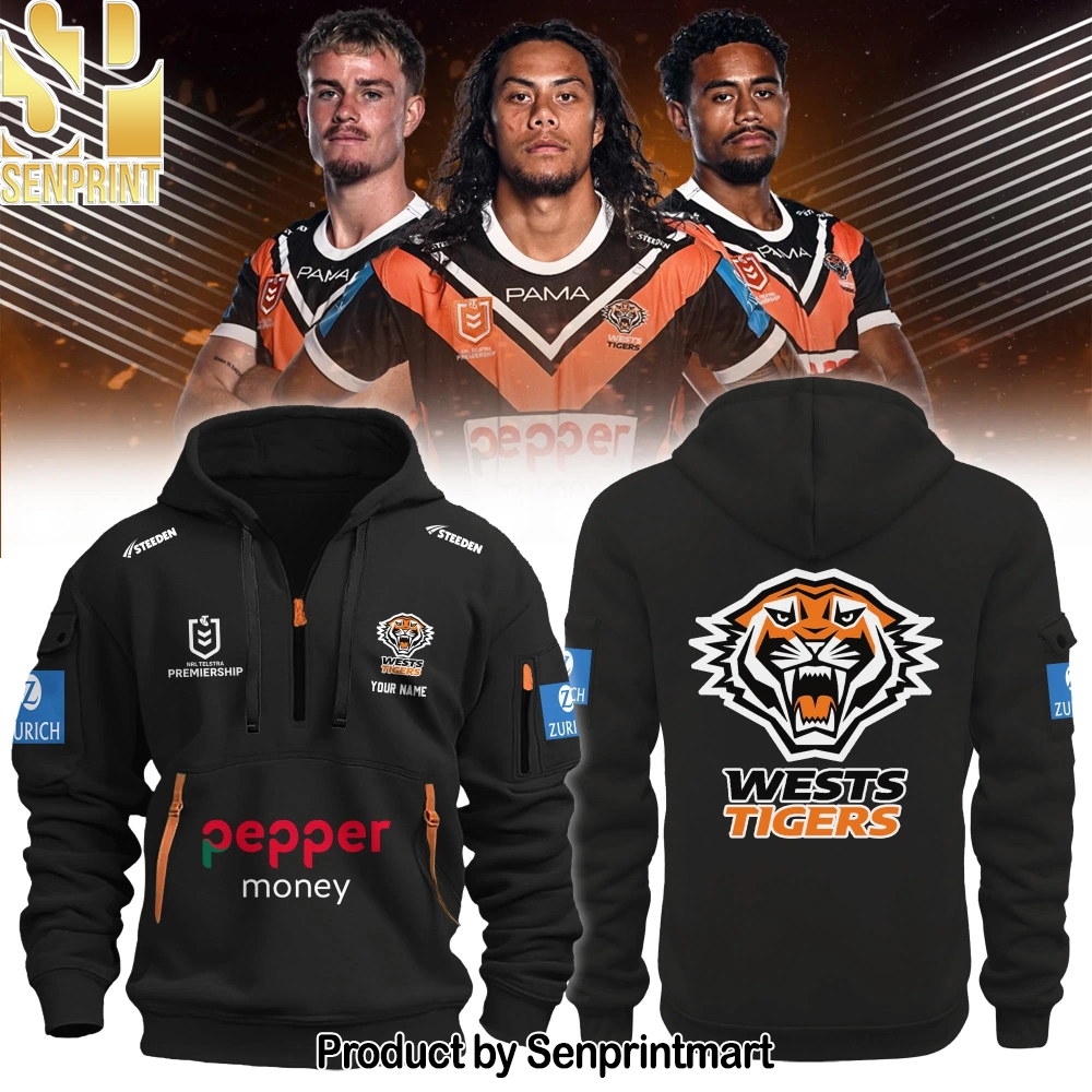 Wests Tigers Personalized New Hoodie – Sports Fan Outfit 1436