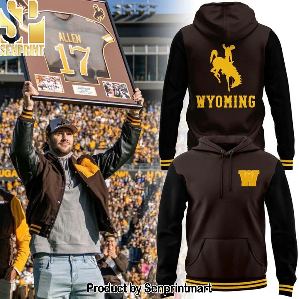 Wyoming Cowboy Hoodie – Sports Fan Outfit 1425