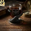 Alpha Kappa Alpha Premium Engraved AKA Whiskey Glass