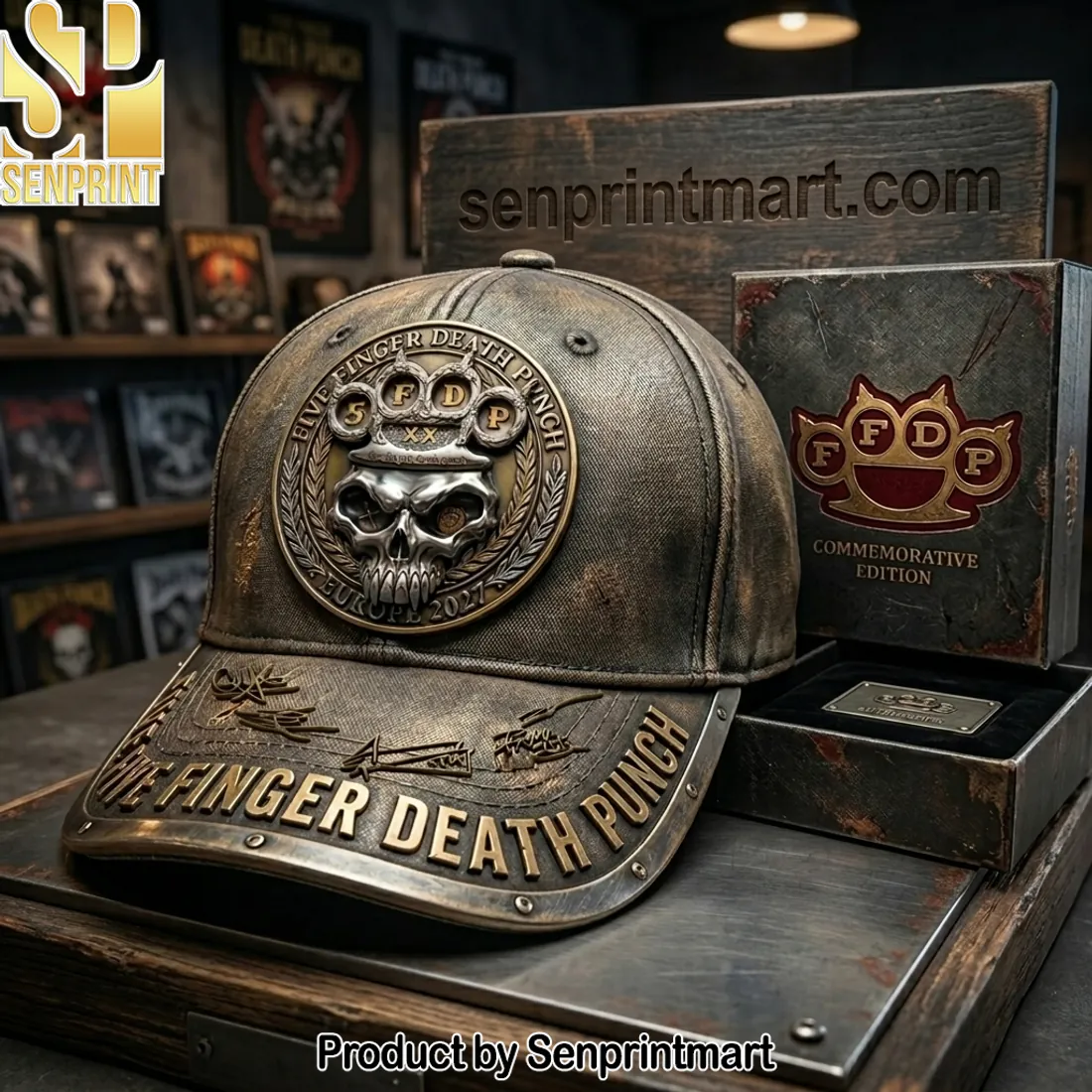Five Finger Death Punch Commemorative Edition Europe 2027 Cap