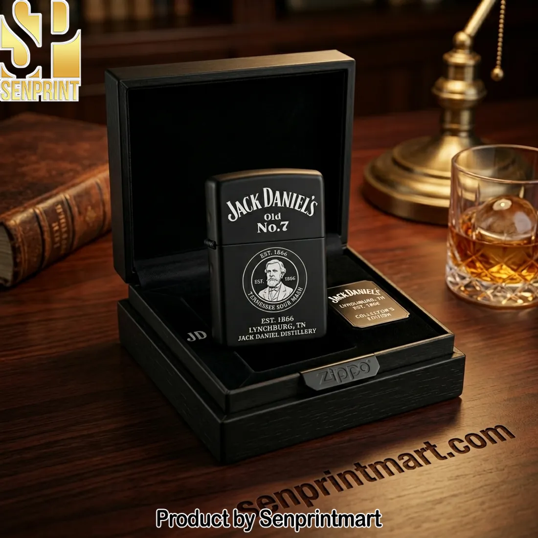 Jack Daniel’s Old No. 7 Collector’s Edition Zippo Lighter