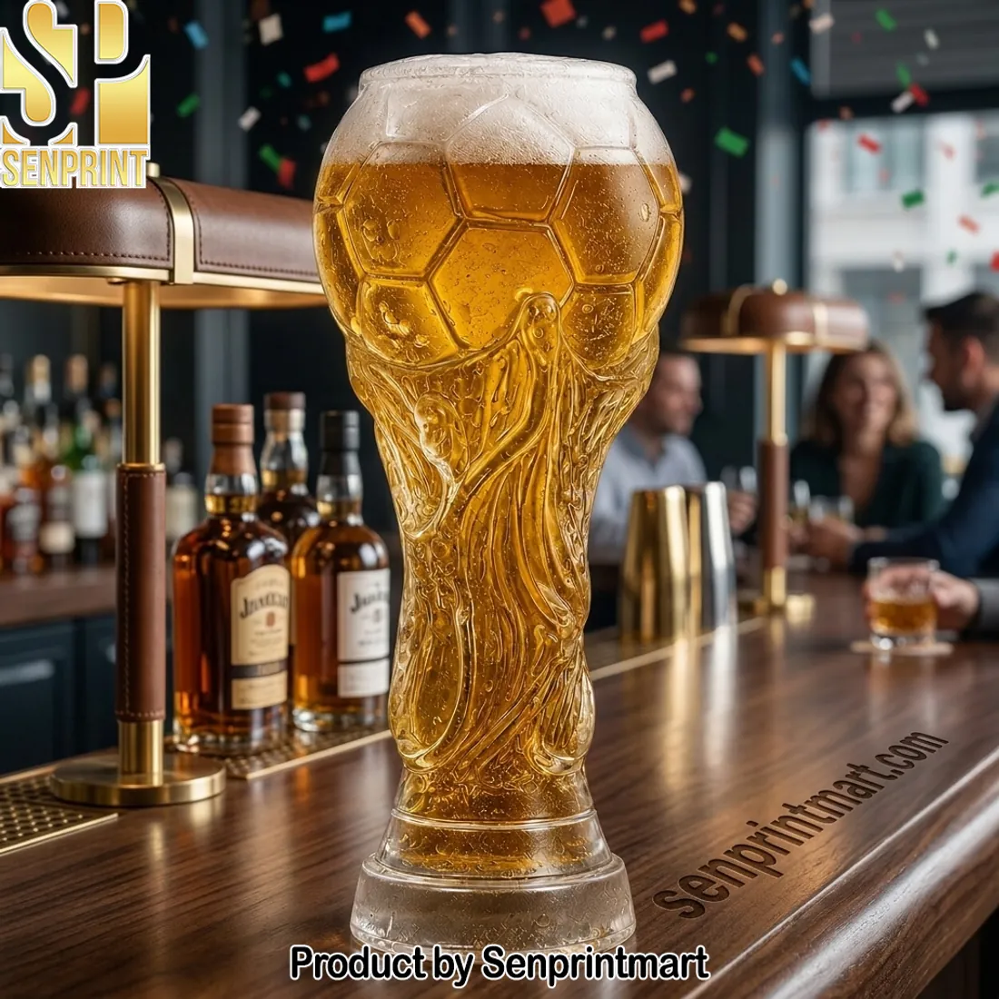 FIFA World Cup 2026 Trophy Shaped Beer Glass