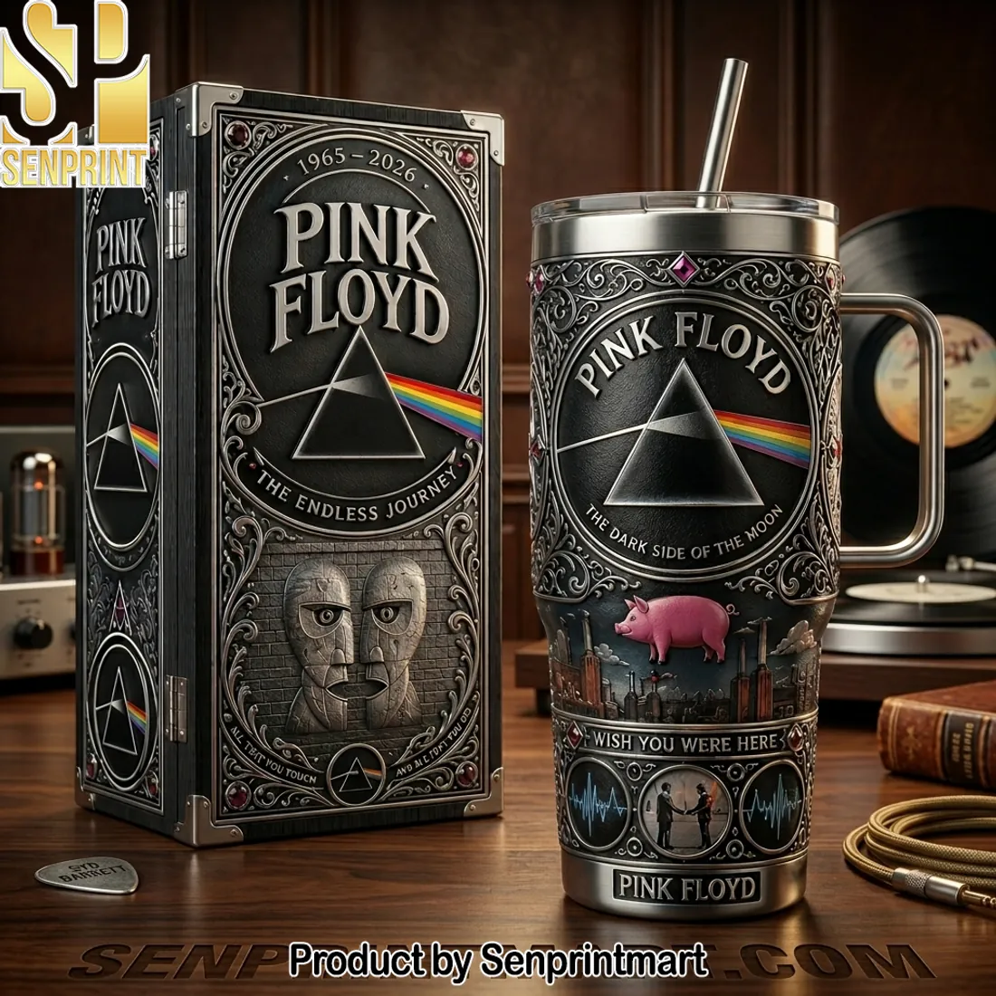 Pink Floyd 1965-2026 Commemorative Insulated Tumbler