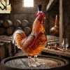 Jack Daniel’s Old No. 7 150th Anniversary Founder Figure Whiskey Bottle Decanter