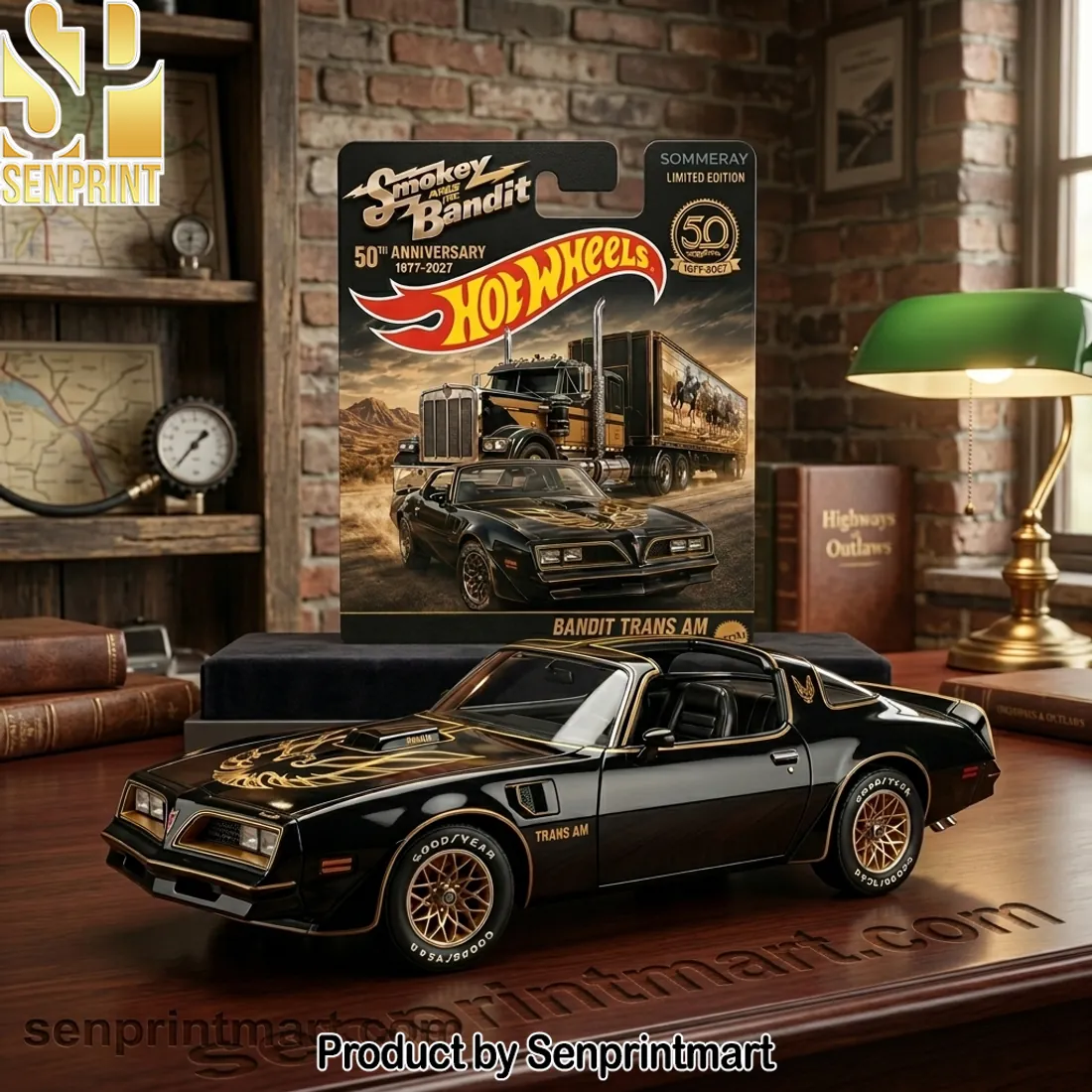 Hot Wheels Smokey and the Bandit 50th Anniversary 1977-2027 Limited Edition Die-Cast Model