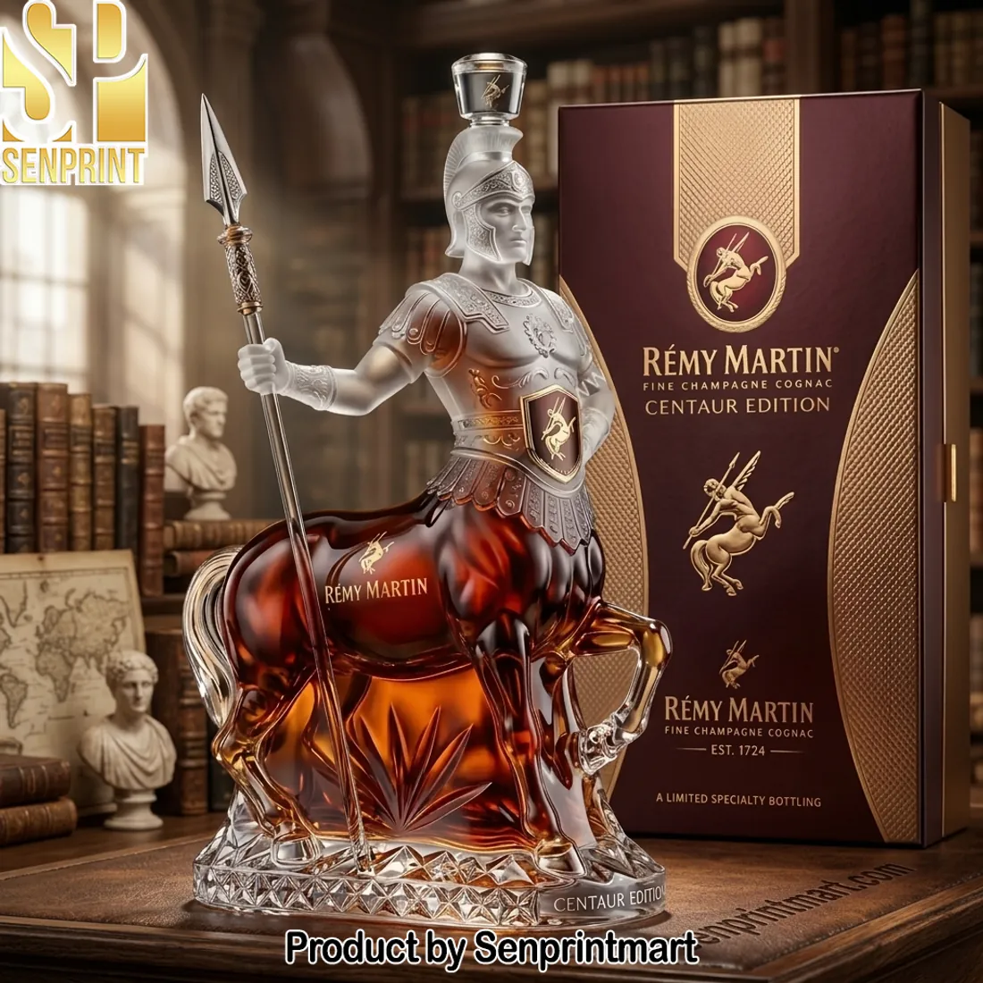 Remy Martin Centaur Limited Specialty Bottling 3D Sculpted Decanter