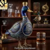 Premium Jeep 85th Anniversary Crystal Decanter Bottle