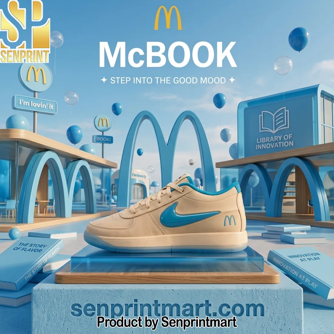 2026 McDonald’s x Nike McBOOK 2 Sedona Sneakers