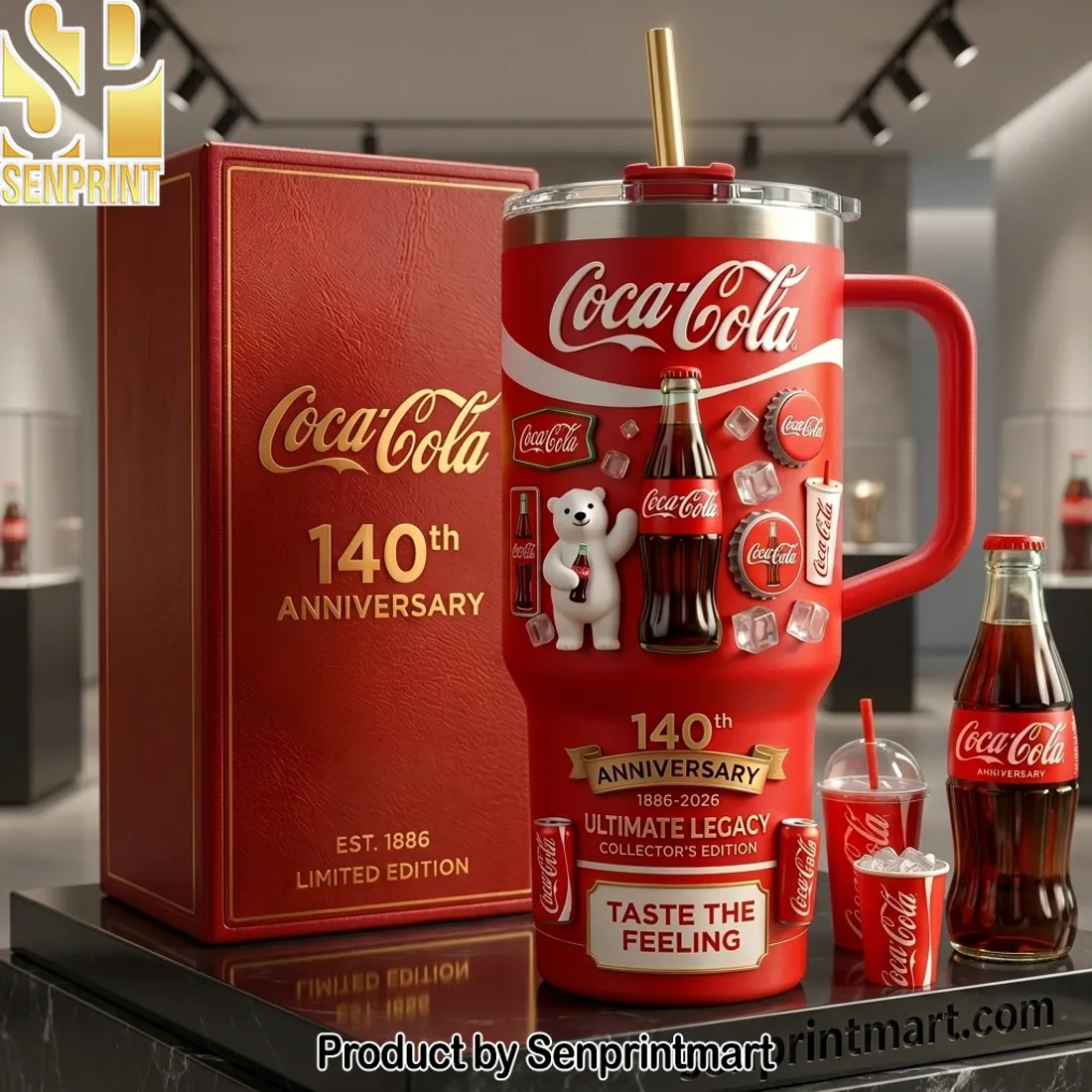 Coca-Cola 140th Anniversary Ultimate Legacy Collector’s Insulated Tumbler