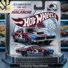 Hot Wheels Colorado Avalanche 30th Anniversary Custom Charger Die Cast Model