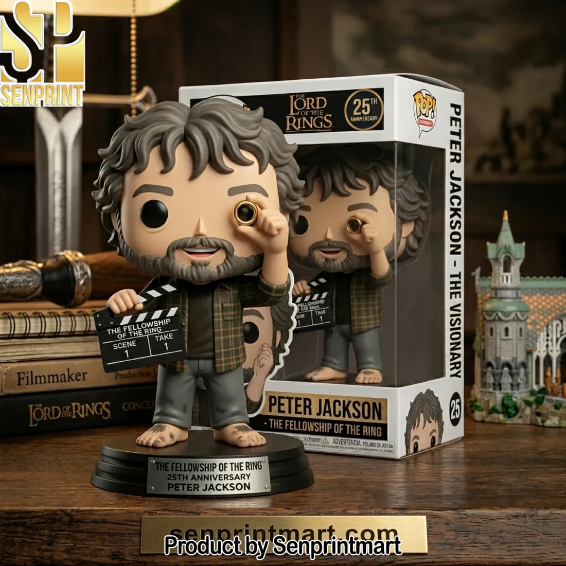 Peter Jackson The Lord of the Rings 25th Anniversary Funko Pop Figure