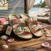 Delta Sigma Theta Embellished Red & White Custom Sandals