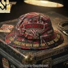 AC/DC High Voltage Est. 1973 Distressed Embroidered Bucket Hat