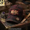 KISS Est. 1973 Distressed Washed Black Baseball Cap KISS Est. 1973 Distressed Washed Black Baseball Cap