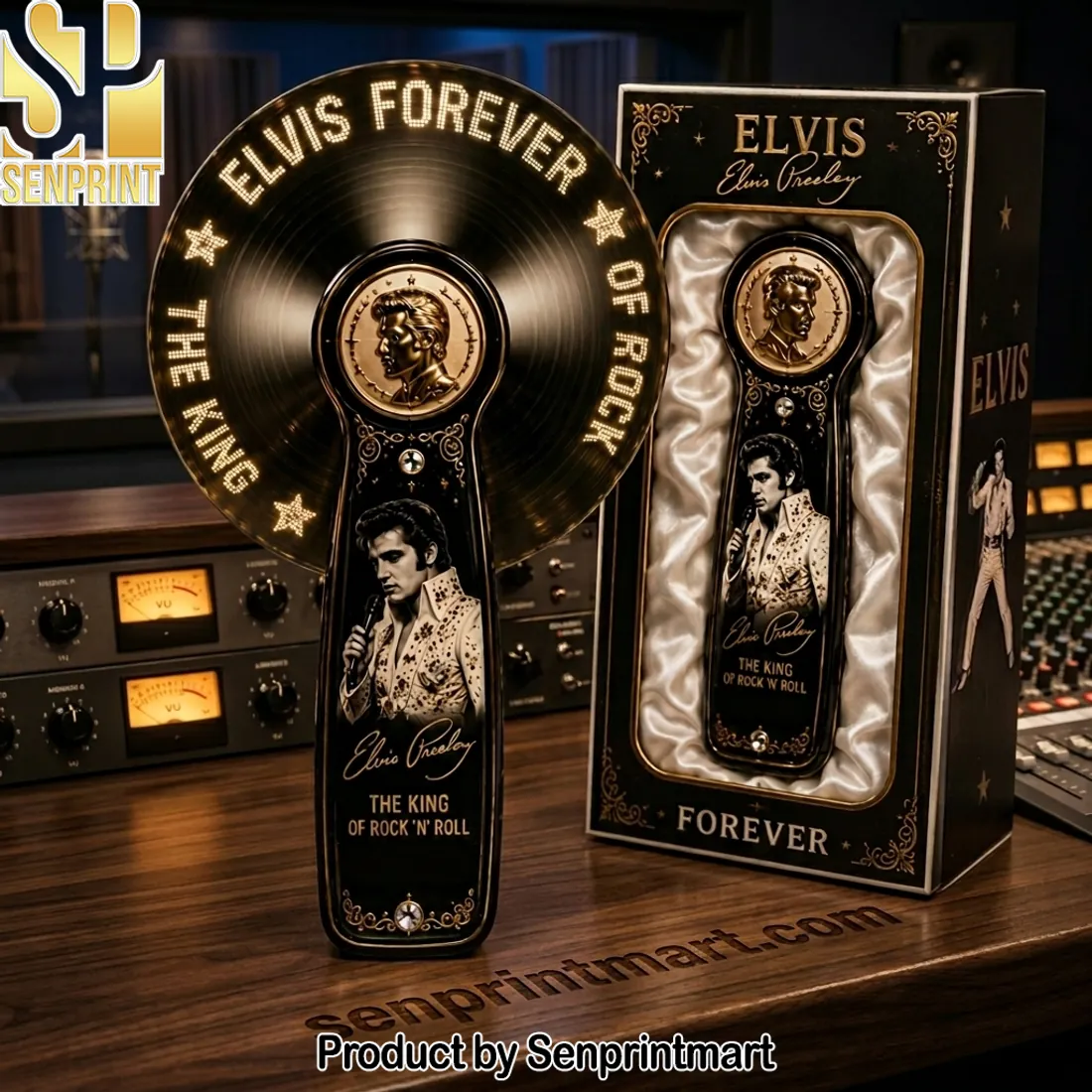 Elvis Forever The King of Rock ‘N’ Roll Premium Lighter Case
