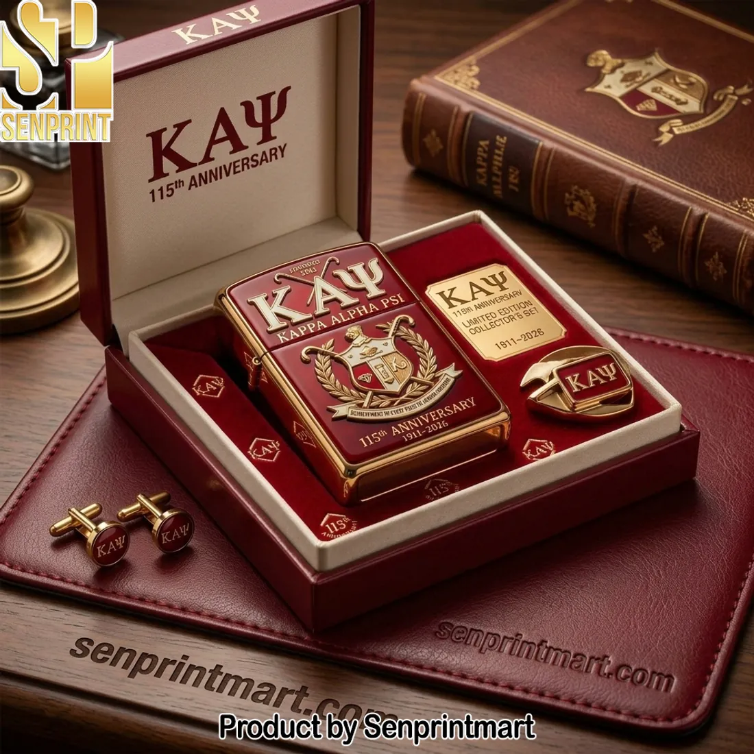 Kappa Alpha Psi ΚΑΨ 115th Anniversary Limited Edition Collector’s Set